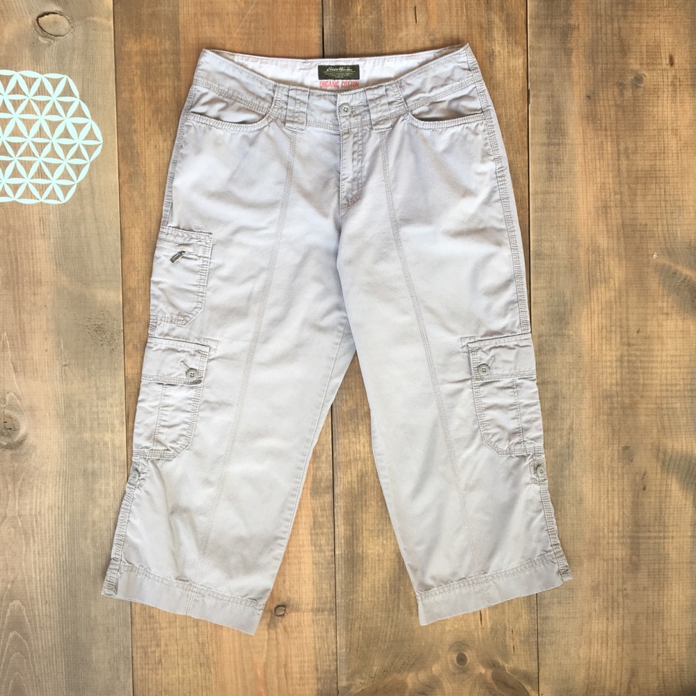 Eddie Bauer Organic Cotton Capris Shorts Size 6
